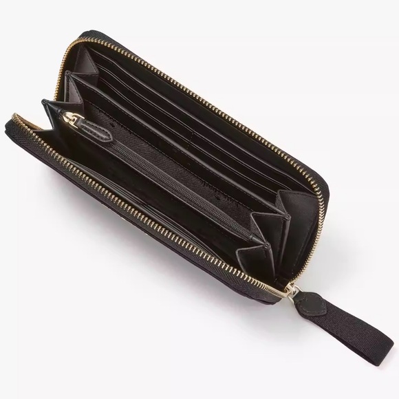 Kate spade large black wallet New unused - Picture 2 of 4